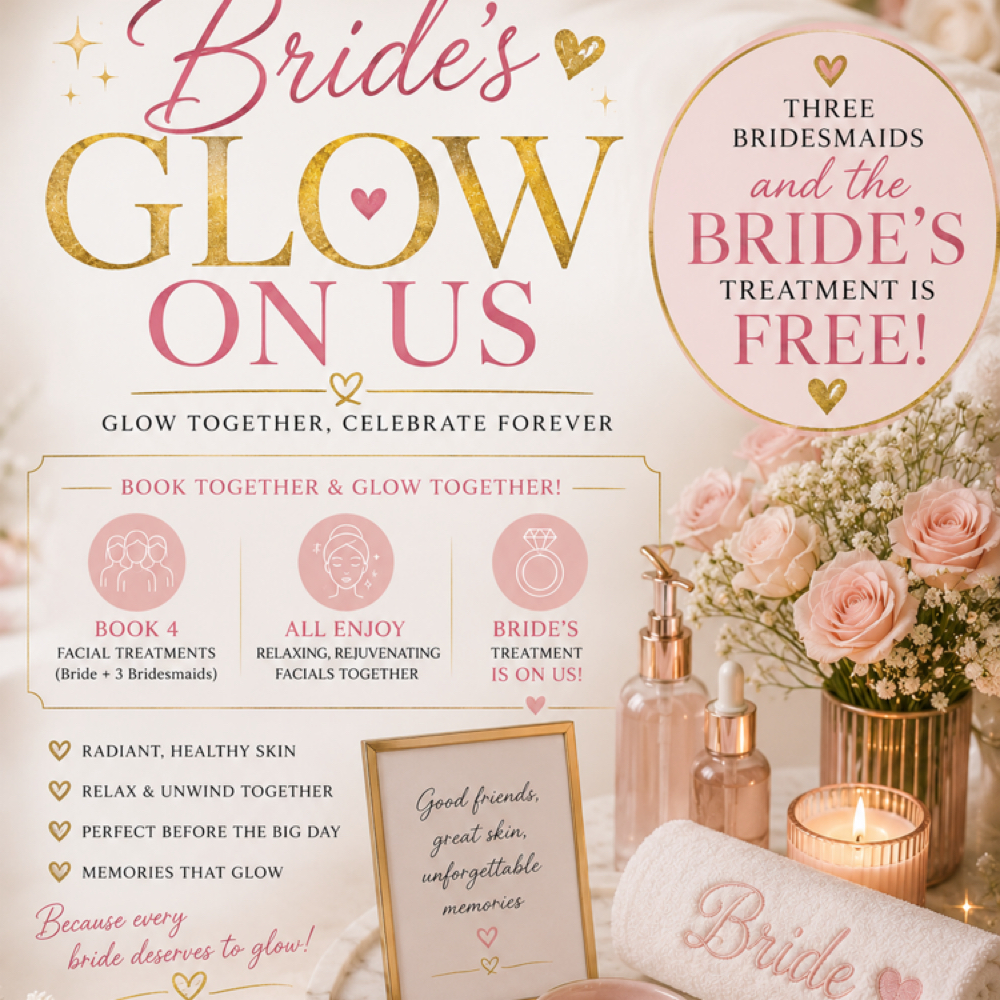Bride’s Glow On Us 👰♀️💍✨🧖🏼♀️ at ✨Glow Skin & Lash Esthetics By Buzzy✨ in Crab Orchard, WV