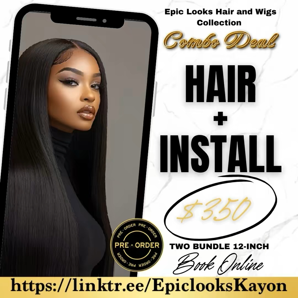 Hair combo) 12-inch Pre-order