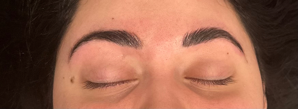 Brow Lamination With Tint