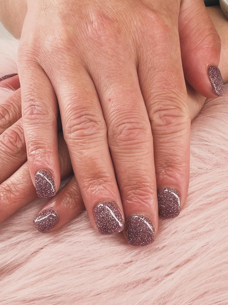 Dip Polish Manicure