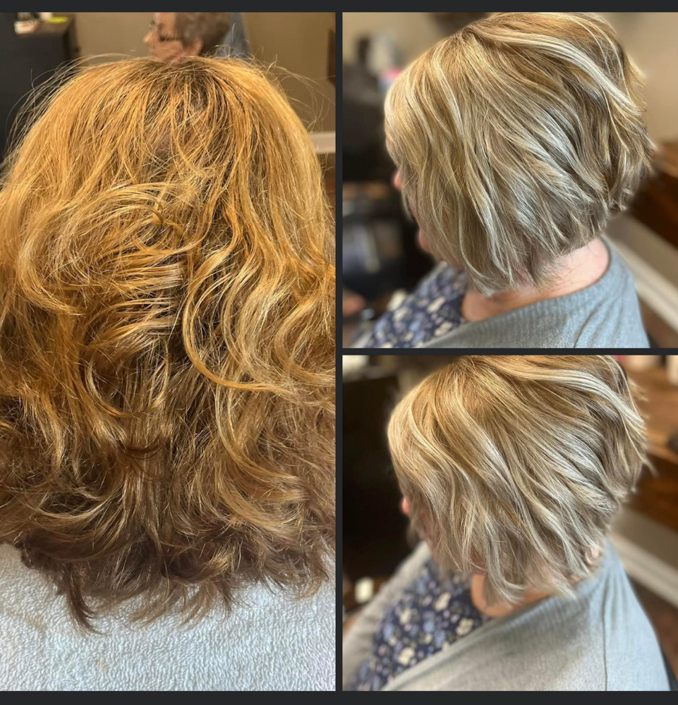 Partial highlight with toner
