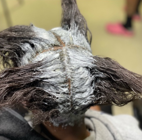 Relaxer retouch at Tks Beauty Bar LLC in Memphis, TN