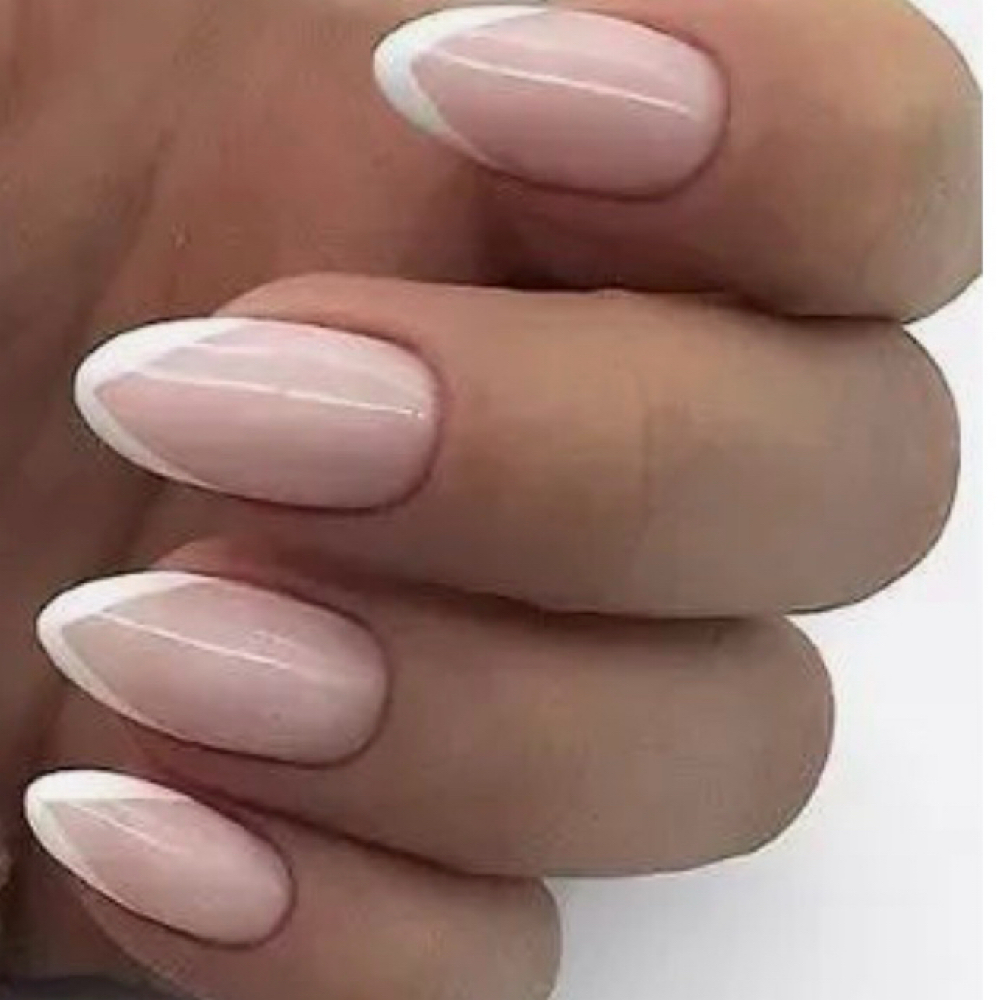 Add on French tip at September Nail Salon in Germantown, TN
