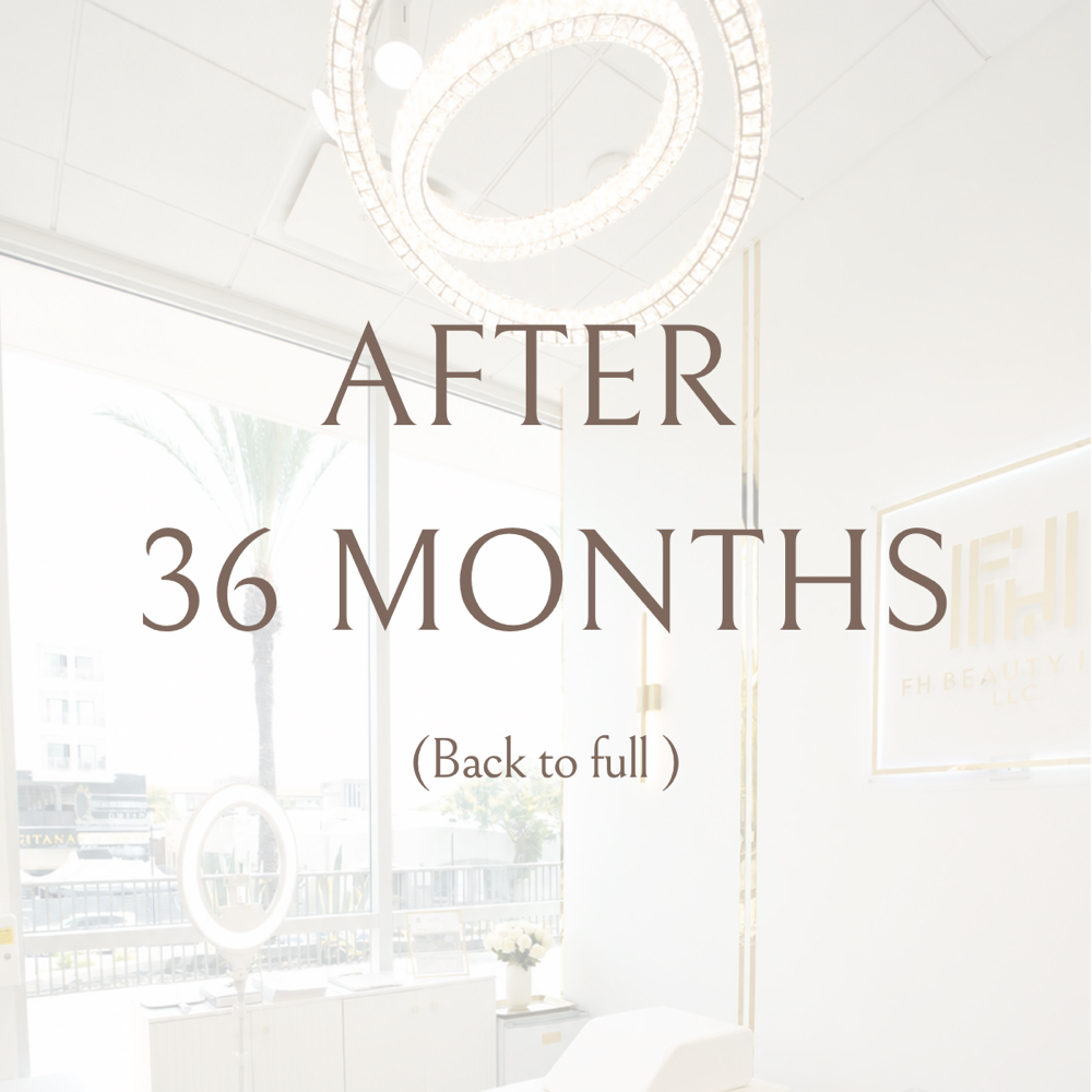 After 36 Months - Back to Full at FH BEAUTY INK in Burbank, CA