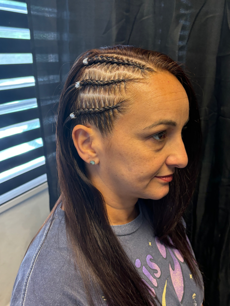 front braids