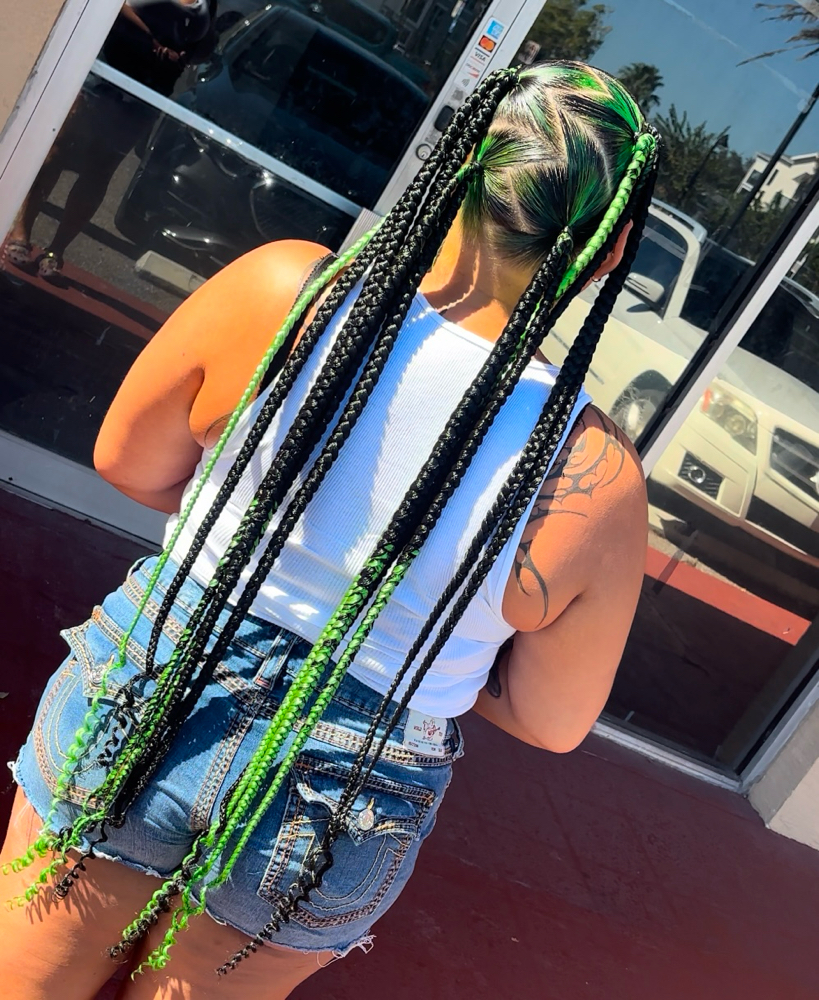 Jumbo Knotless Braids