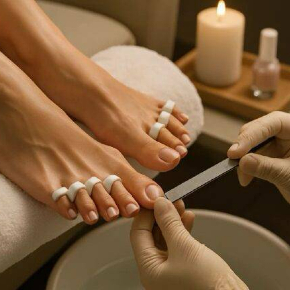 Basic Pedicure at Classy Nails & Spa in Redford, MI
