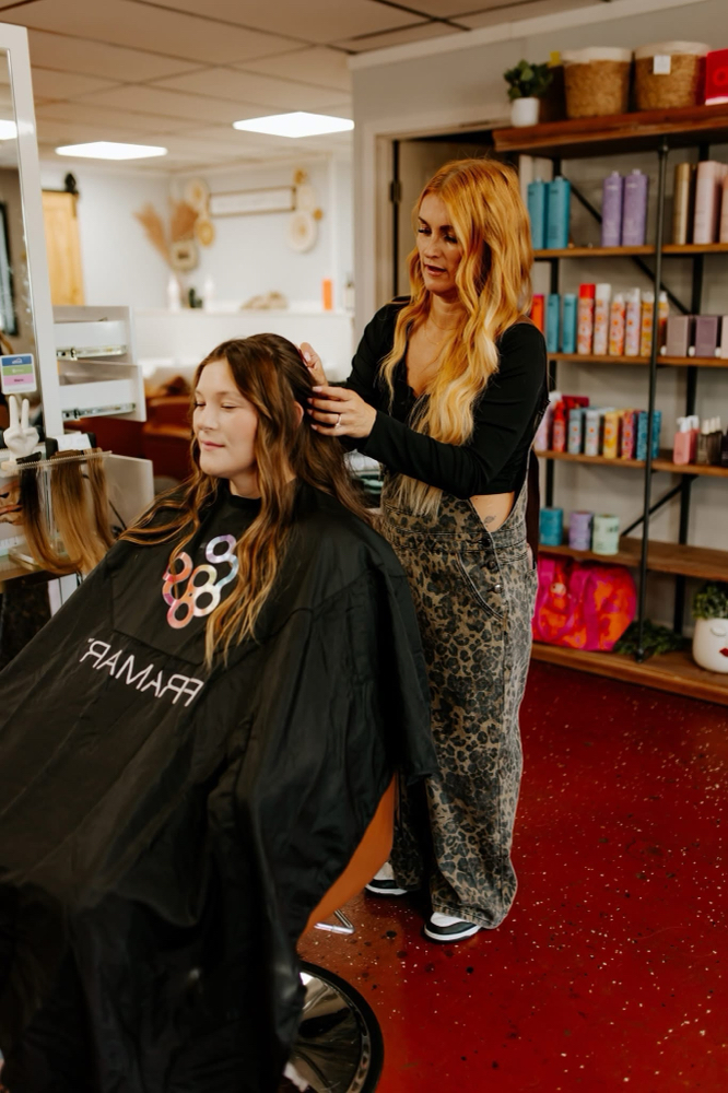 Special Occasion/Updo at Ashleys Chair @ Blush and Brush in Seymour, IN