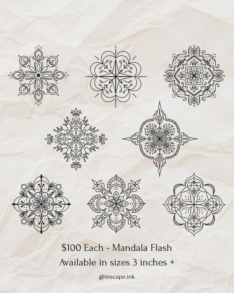 Mandala Flash $100
