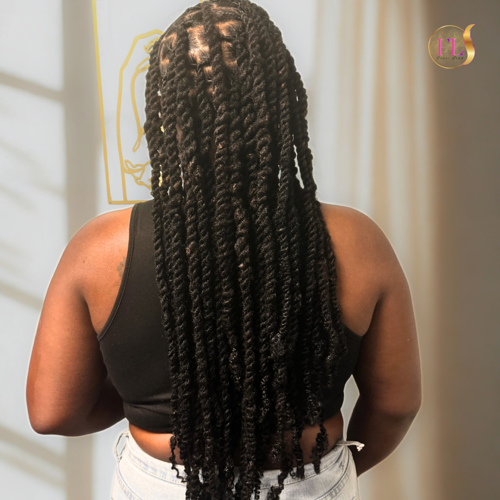 Jayda Wada Twists Over Locs at FoxxiLoxx in Duncanville, TX