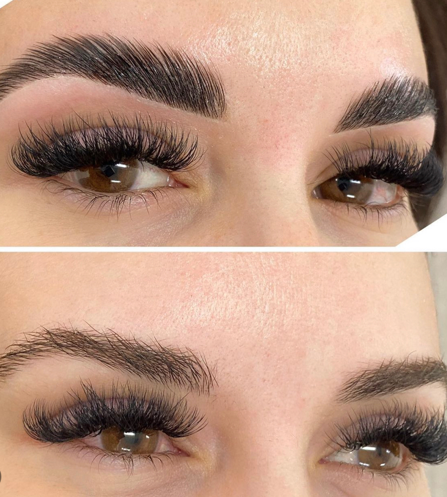 EYEBROW LAMINATION AND TINT