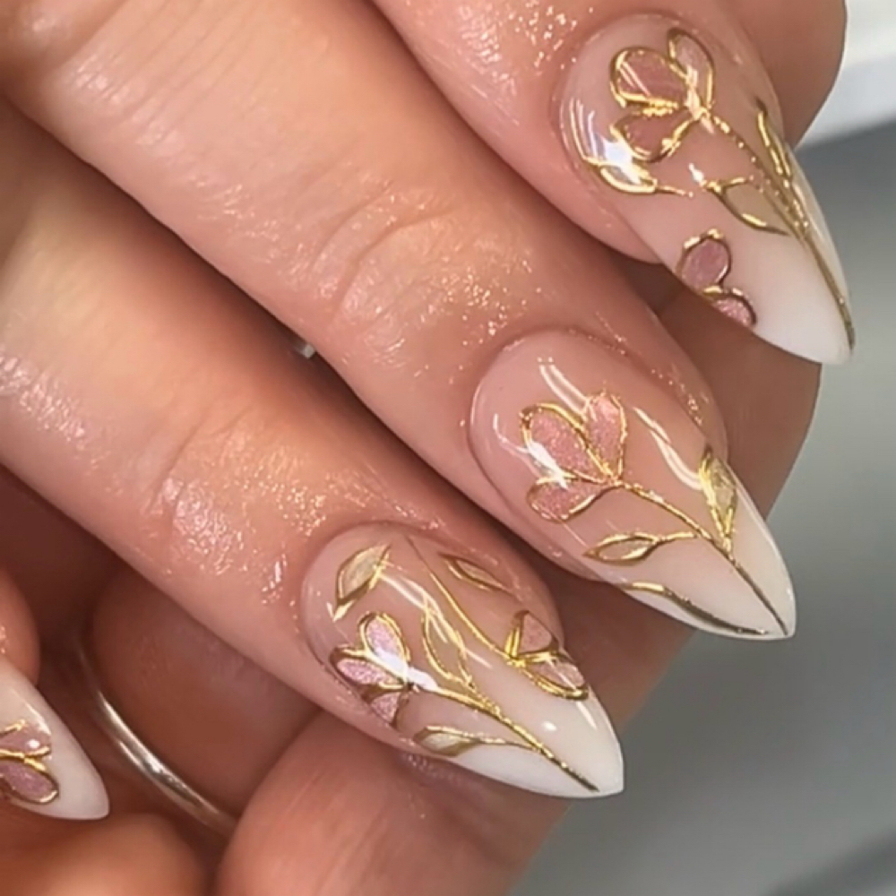 Chrome Design at Nails by Caro in Carpentersville, IL