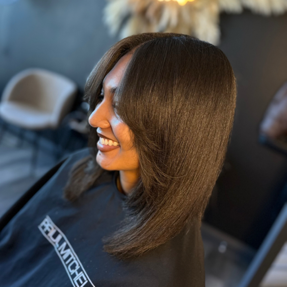 THE BEAUX SILK PRESS at BeauxHair Studio in Arlington, TX