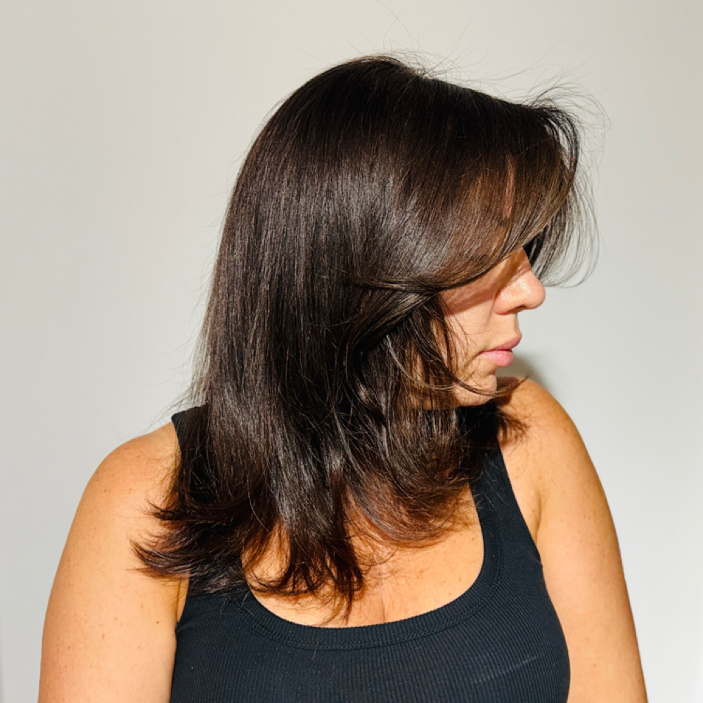 Women’s Haircut at Mila Blonde Studio in Aventura, FL