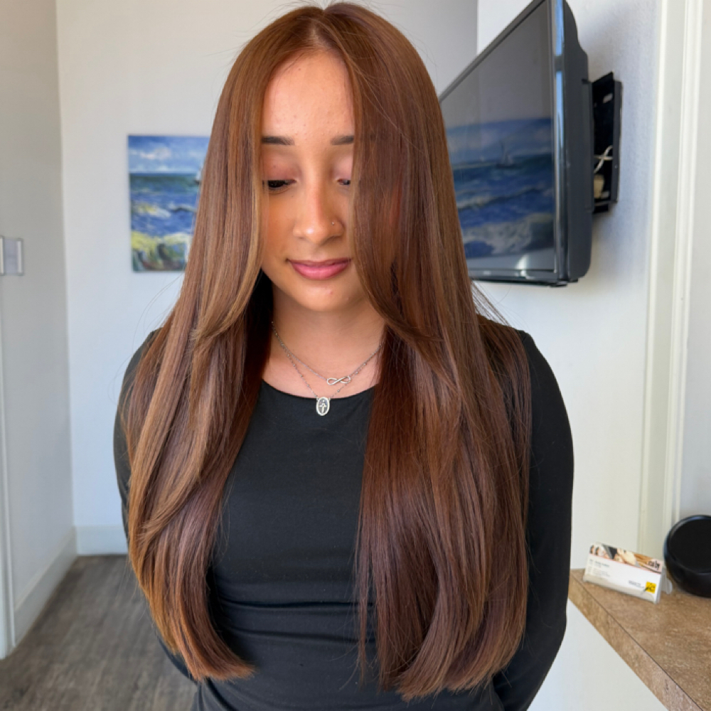 All Over Color at Salon Confiance (hairbybrittany) in Round Rock, TX