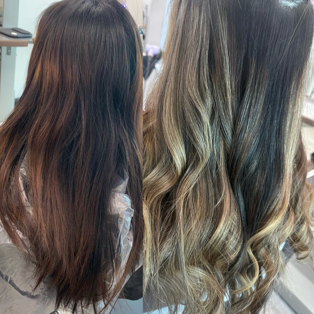 Hair color correction