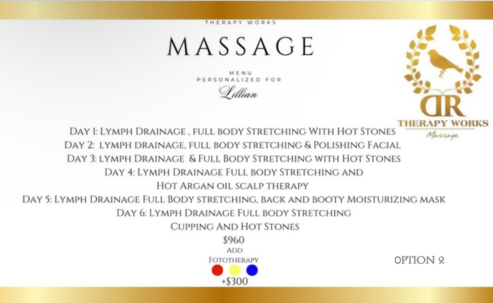 6 Day package + 5 Days Red light