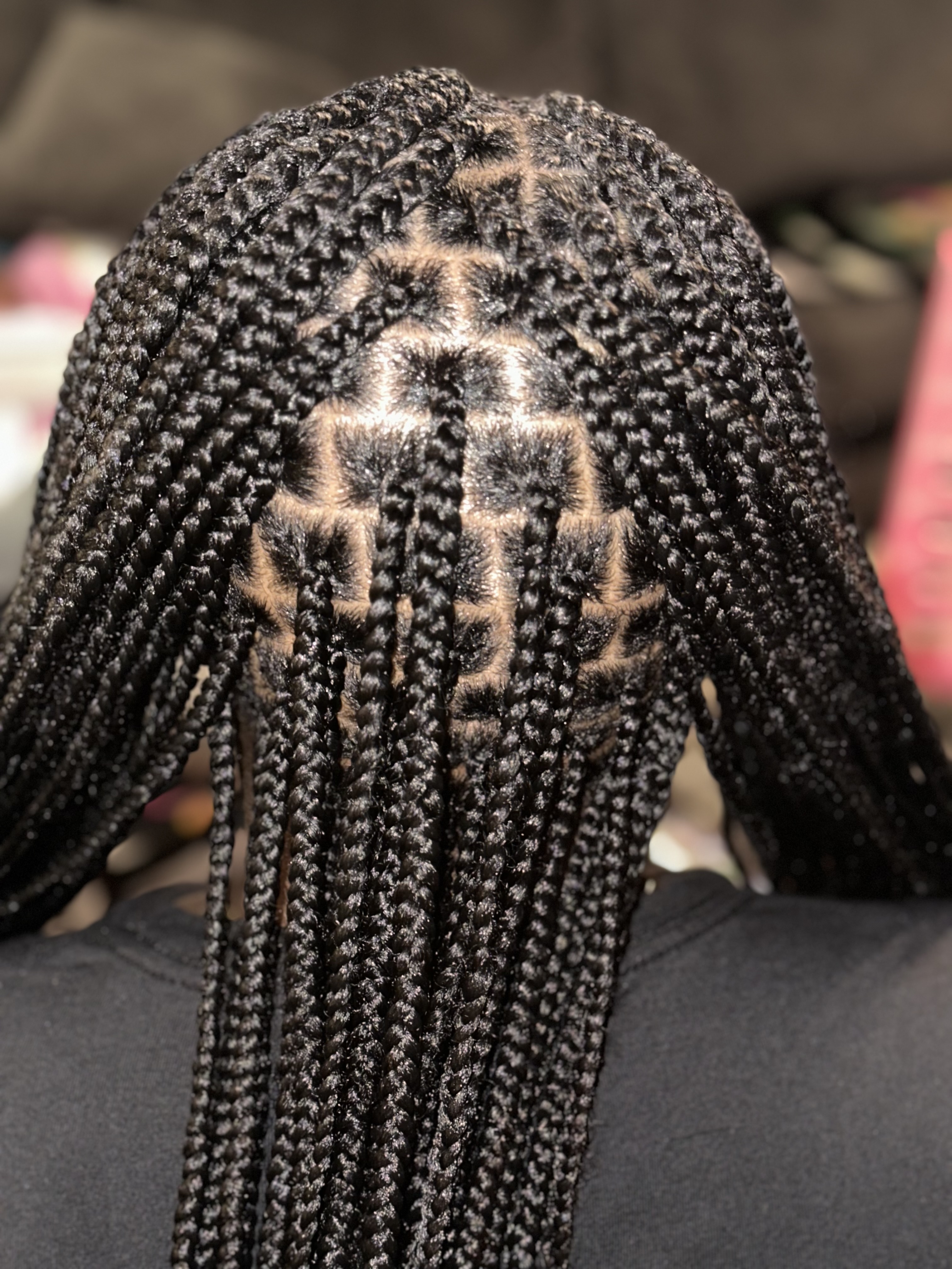 Small Knotless Braids