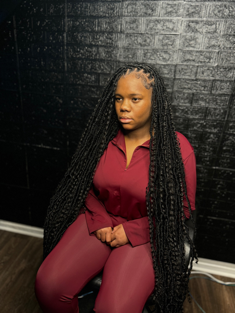 Soft Locs (S) Knee Length