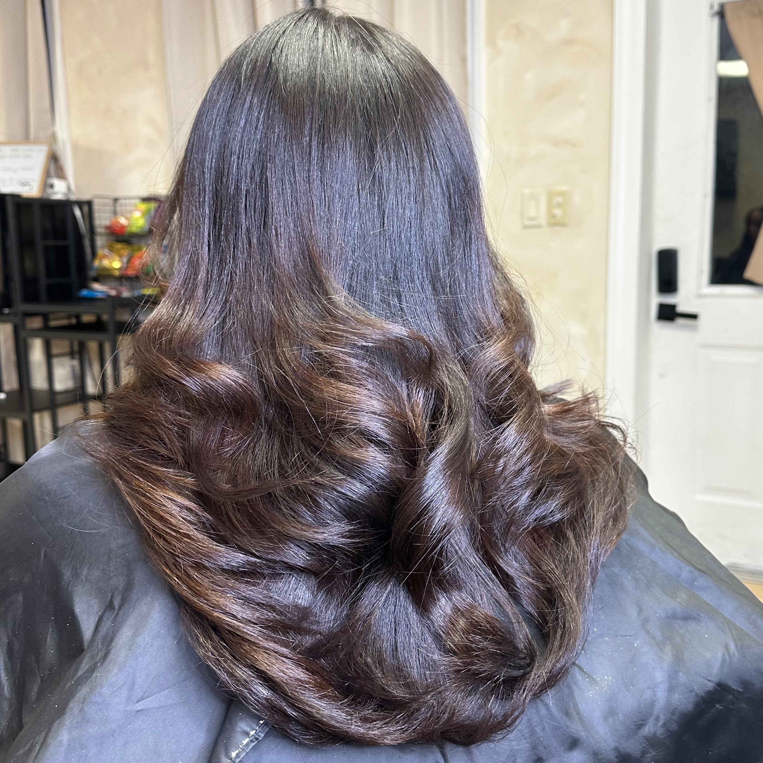 New Client Silk Press at SS Curlcode in Hermitage, TN