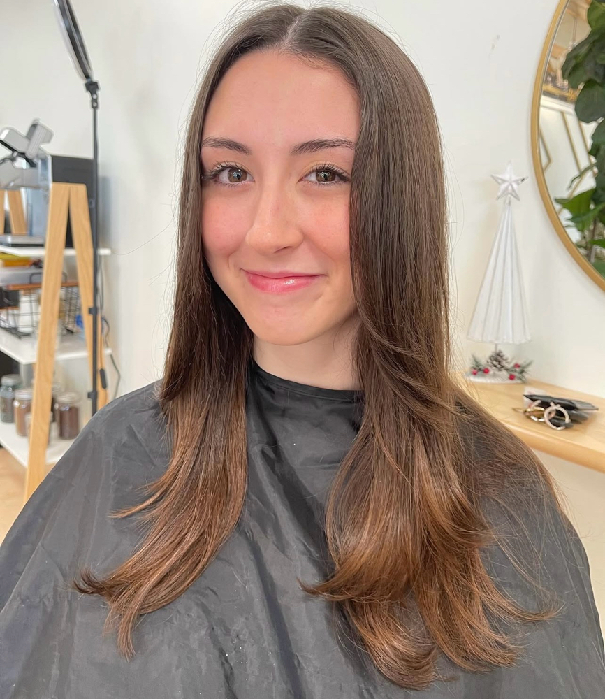 Womens Haircut at Mane Rituals in Hastings, MI