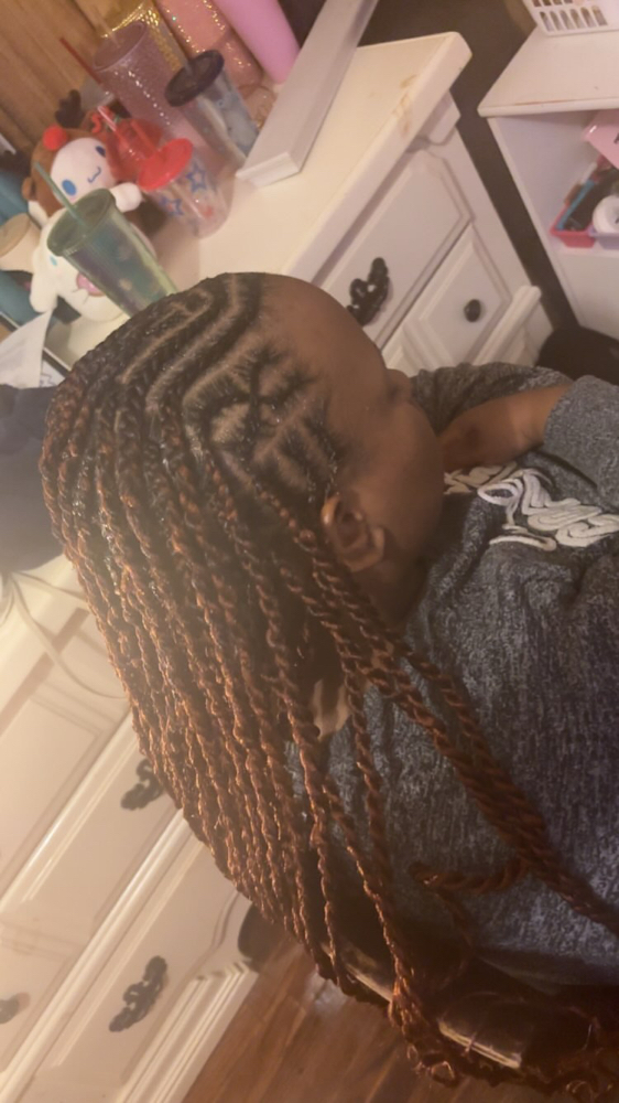 Small Fulani W Island Twist