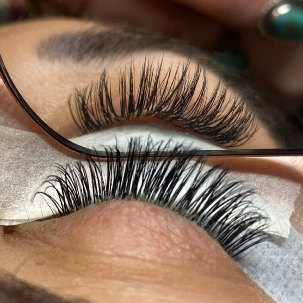 The Angel Set at Halo lash & brow studio in Noblesville, IN