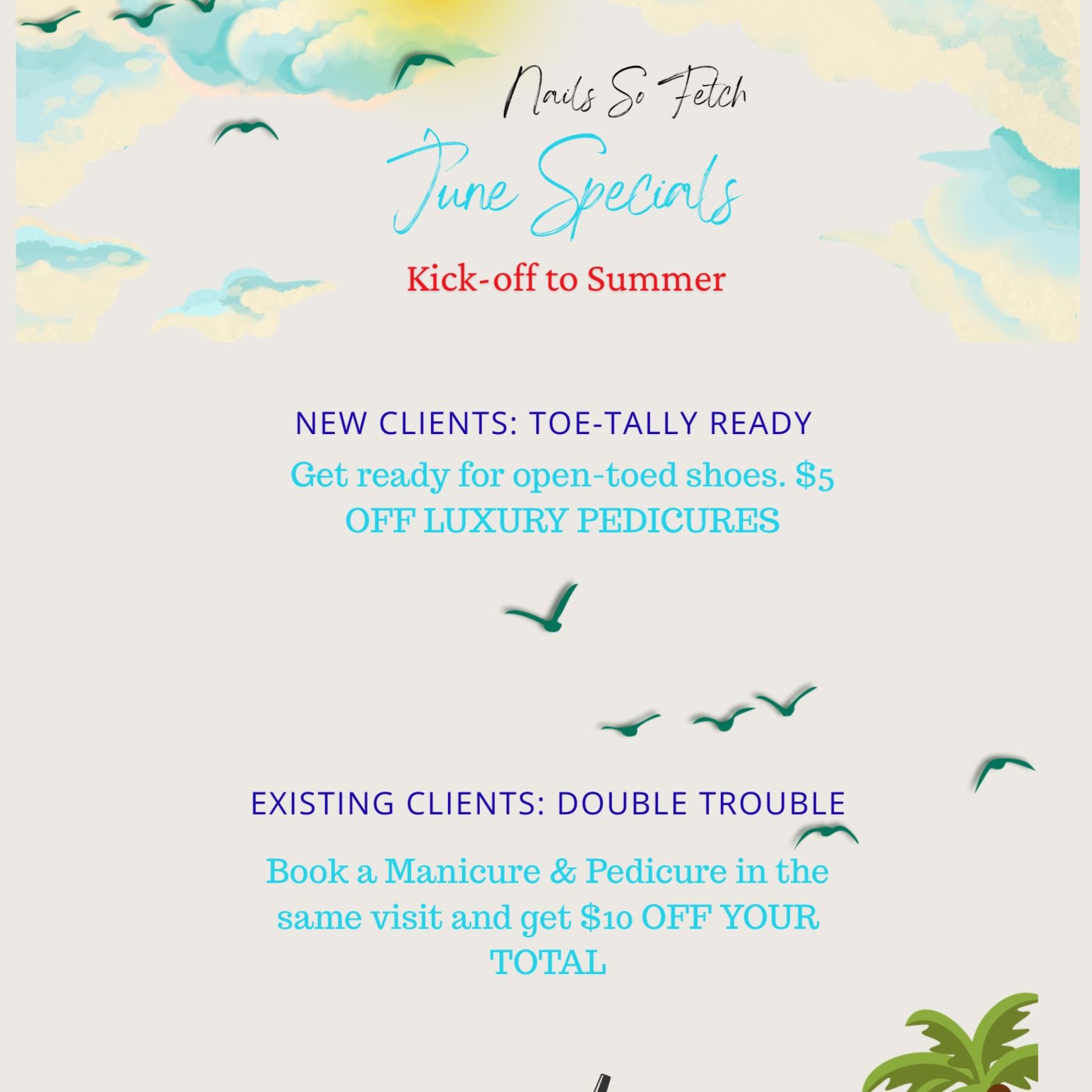 June Special - Existing Clients at Nails So Fetch by Chelsea in Greenwood, SC