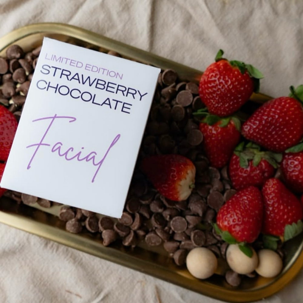 Chocolate Covered Strawberry Facial at Leighann Long in Leesville, SC