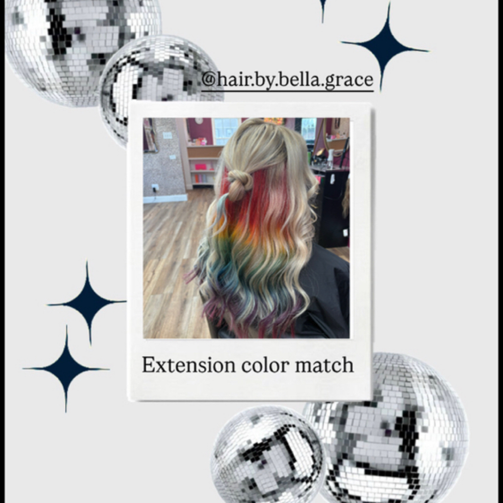 Extension Color Match at BOLD Beauty Bar & Extensions in Norwalk, OH