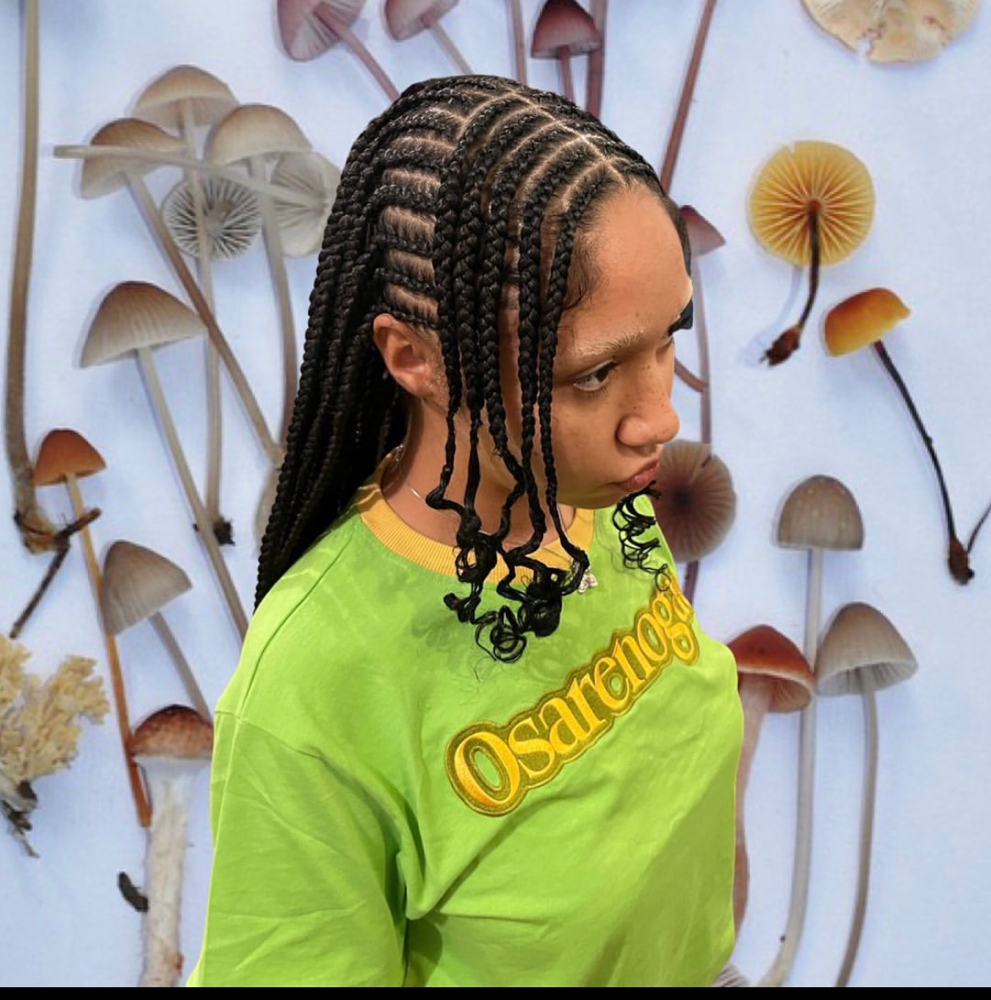 Freestyle Fulani Braids