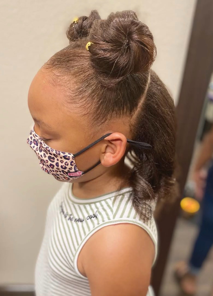 Kids Silk Press (ages 4-12 Only)