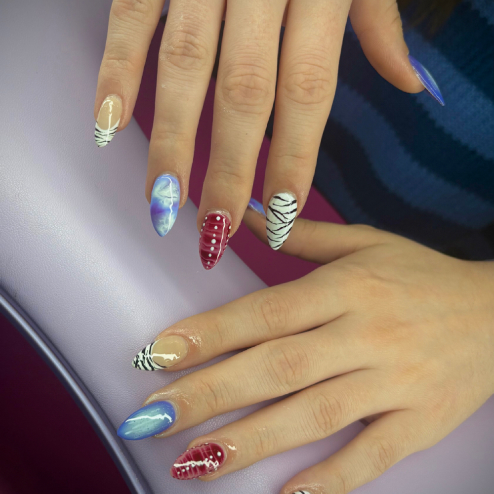 Gel-X full set at Wicked Tips by Dani in Poplar Bluff, MO