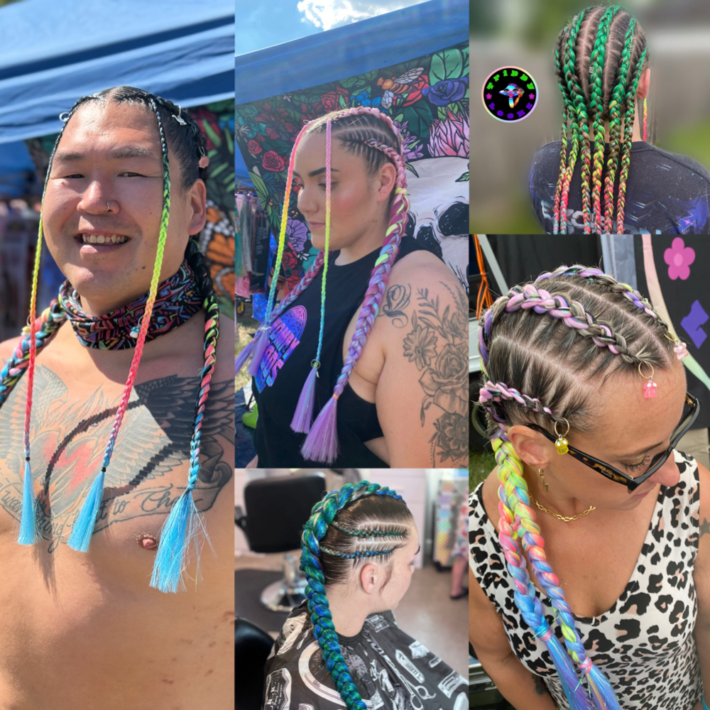 Classic OG Feedin Braids😎 at Trippy Looks By Lia & Laney in Las Vegas, NV