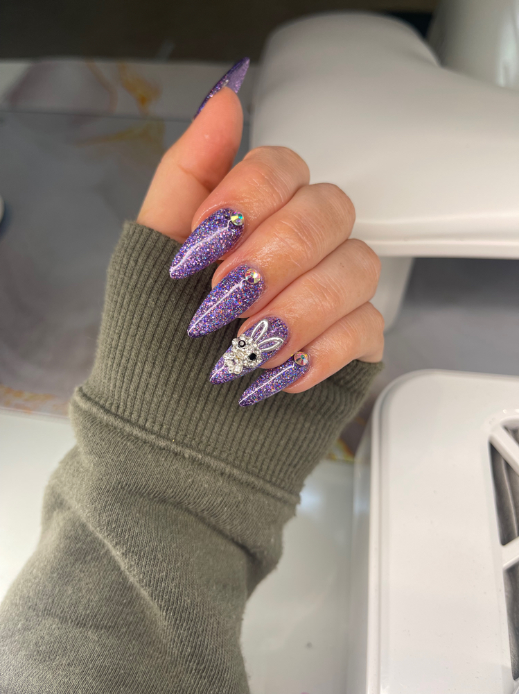 Medium Acrylic Fill at Nails by Sabra in Fair Oaks, CA