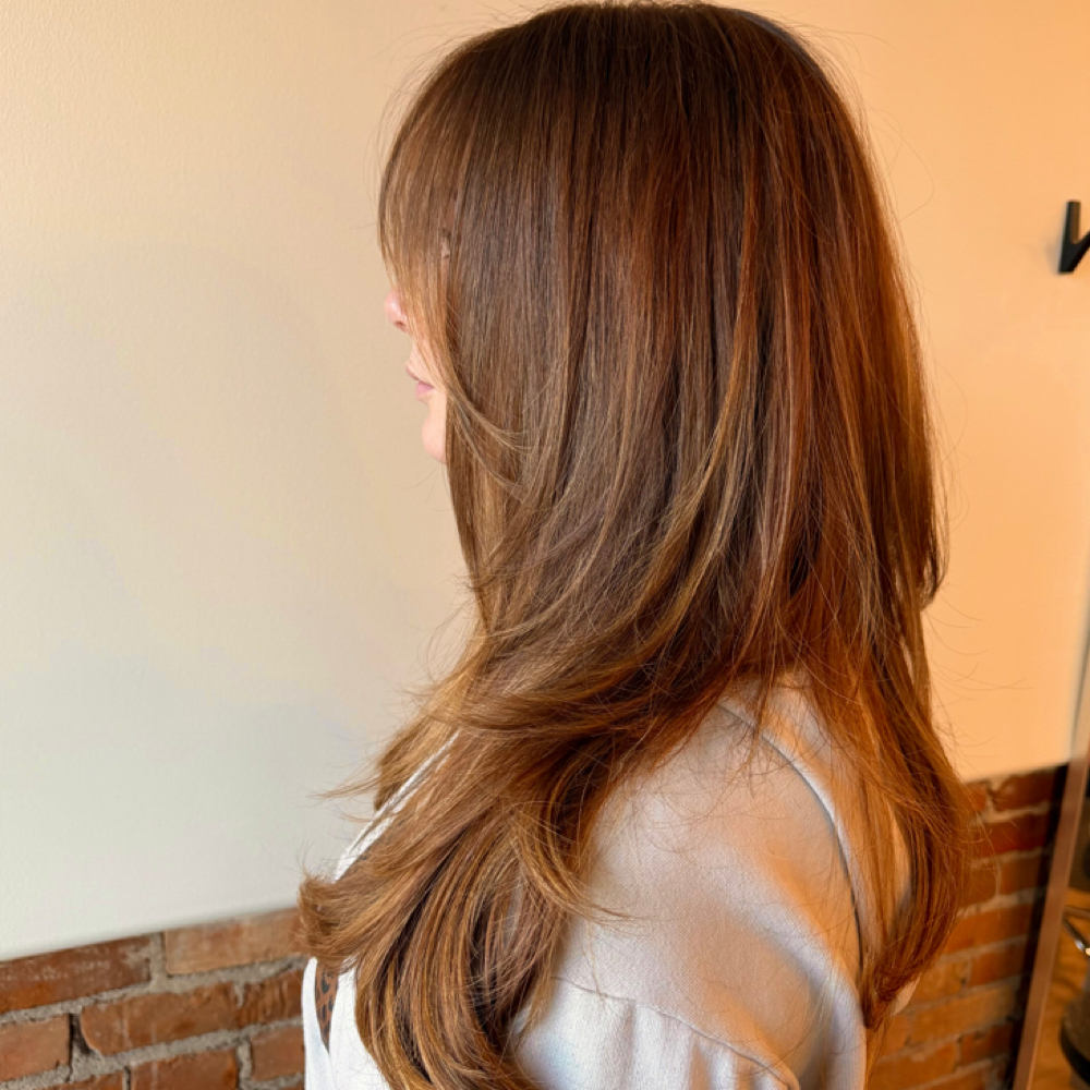 Womens precision cut at Kaylin Warren in Weedsport, NY