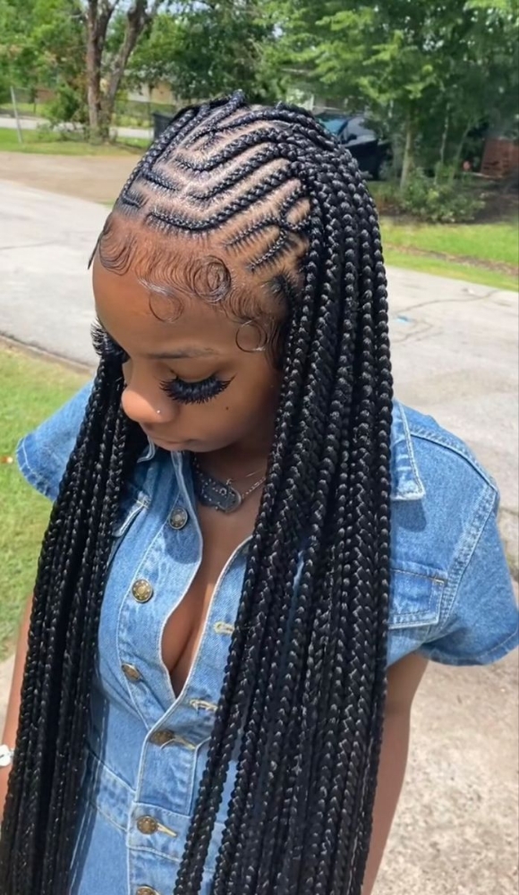 CONROWS DESIGN WITH KNOTLESS