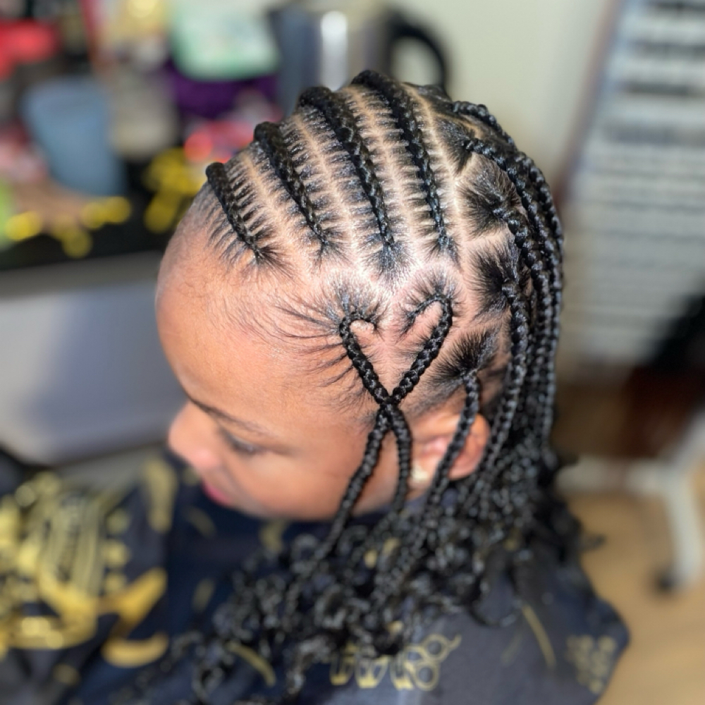 Braided Style for Kids(4y-9y) at Red Rose Styles LLC. in Moore, OK