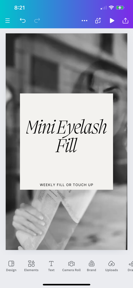Mini Eyelash Fill