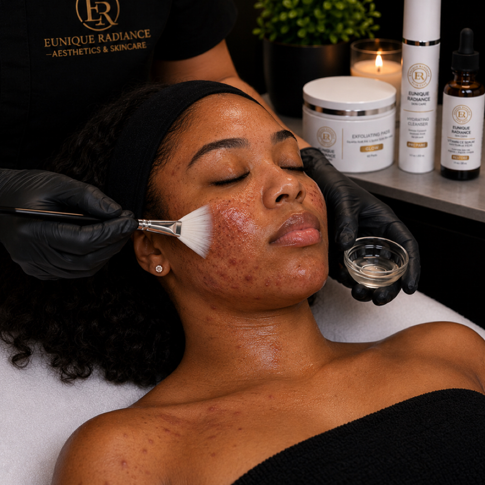 Pigment Correct Peel at Eunique Radiance Aesthetics & Skincare in Marietta, GA