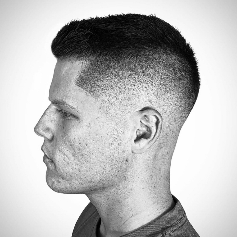 Fade Haircut at Salon Canvas & Social in South Pasadena, FL