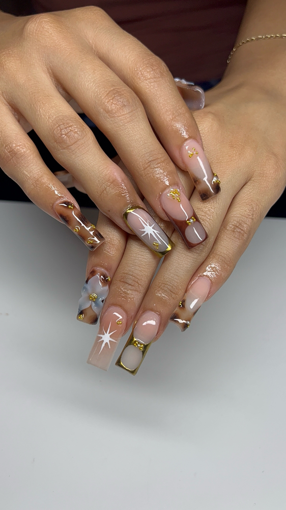 L Acrylic Set (6-7mag) at Stephanie Ortega in Riverside, CA