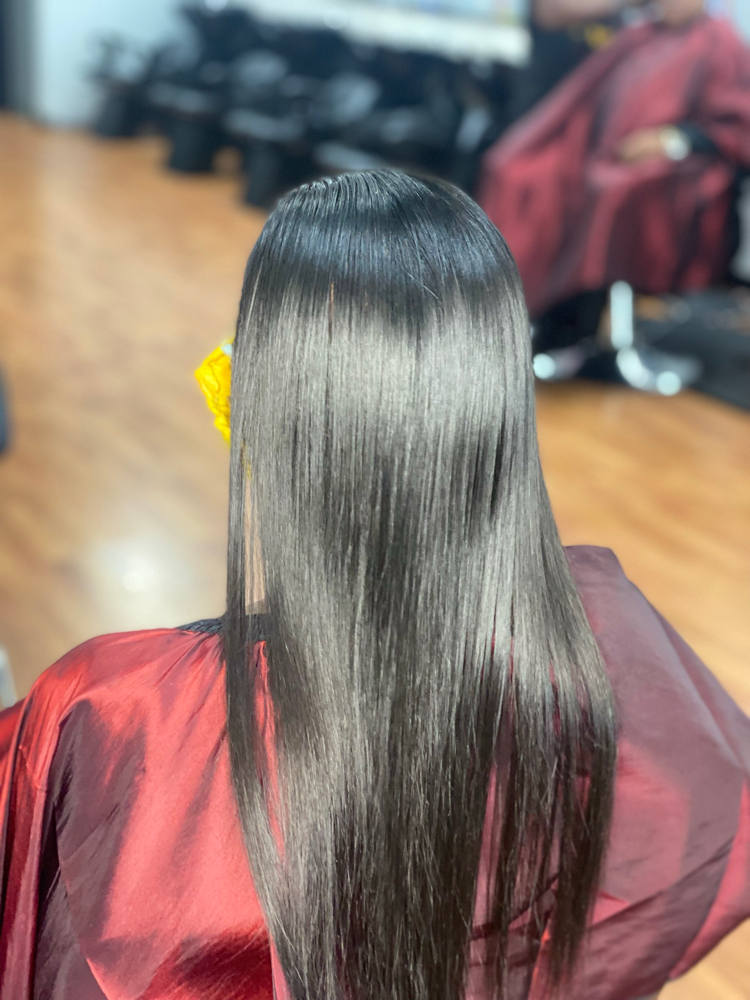 Silk Press + Deep Condition at QueenMinkCollection in Temple Bills, MD