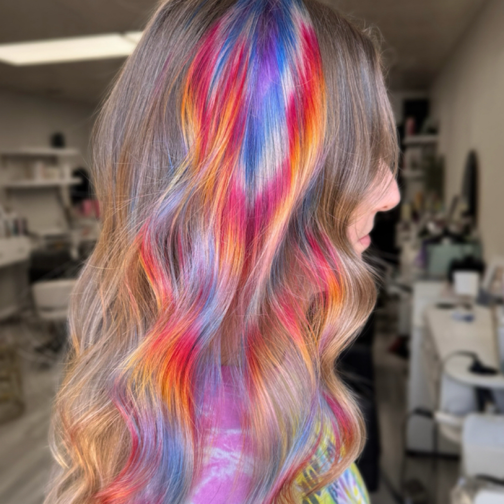 Fashion Color at Cosmetology by Morgan Ellis in Morton, IL