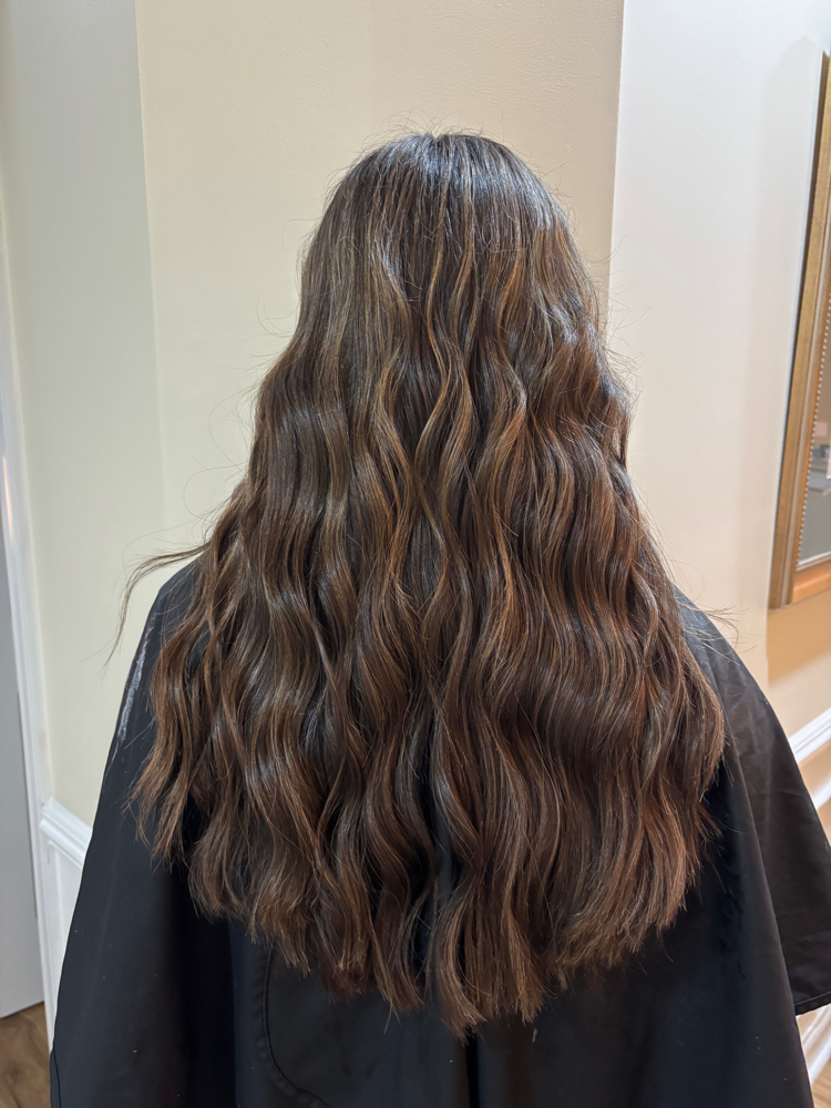 Low Lights at Three Little Birds Hair Salon in Columbia, SC