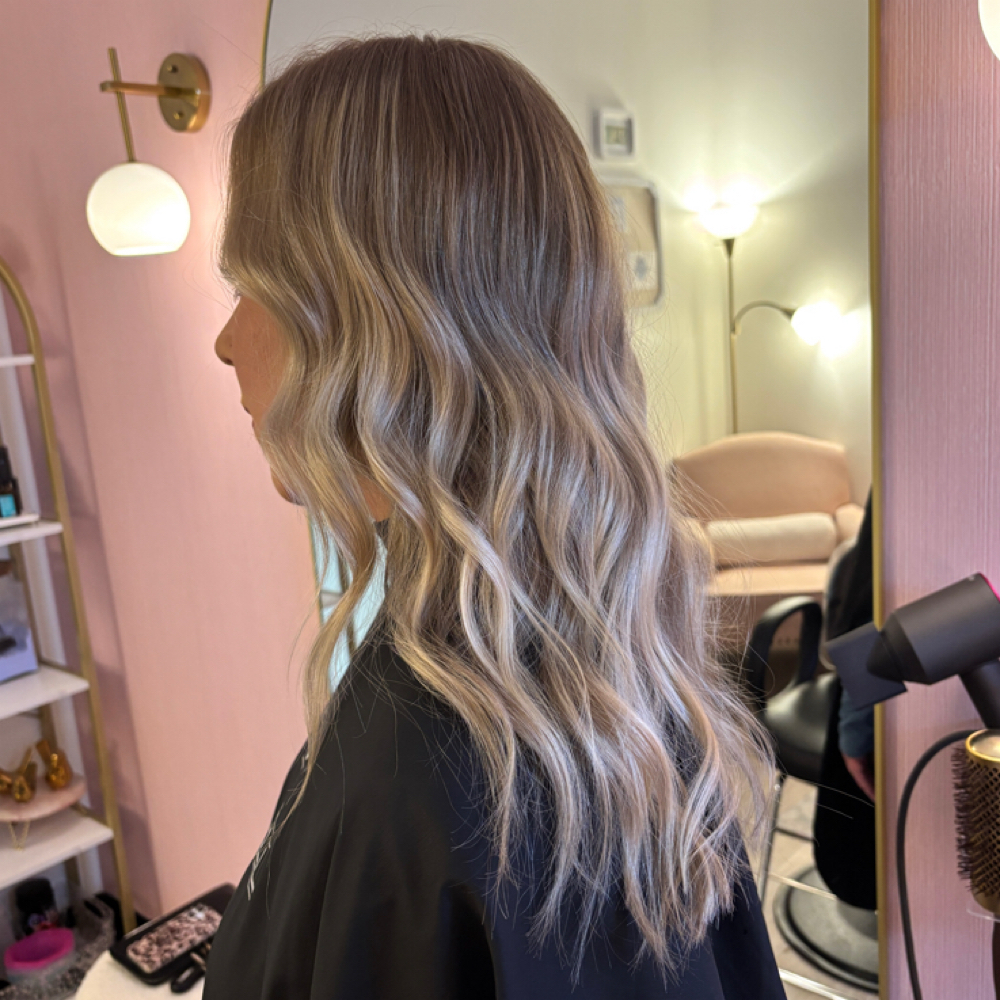 Low Lights at Three Little Birds Hair Salon in Columbia, SC