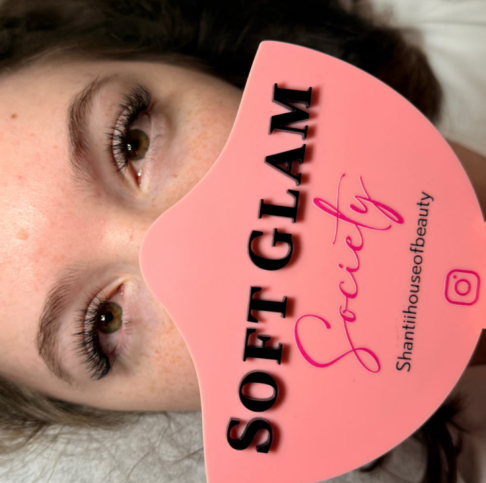 Hybrid Lash extensions Full Set at Shantii House Of Beauty Studio in Cary, NC
