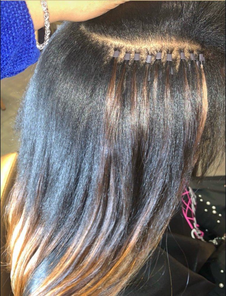 Microlink Extensions at ATouchOfZyian Hair and Beauty in Pittsburgh, PA