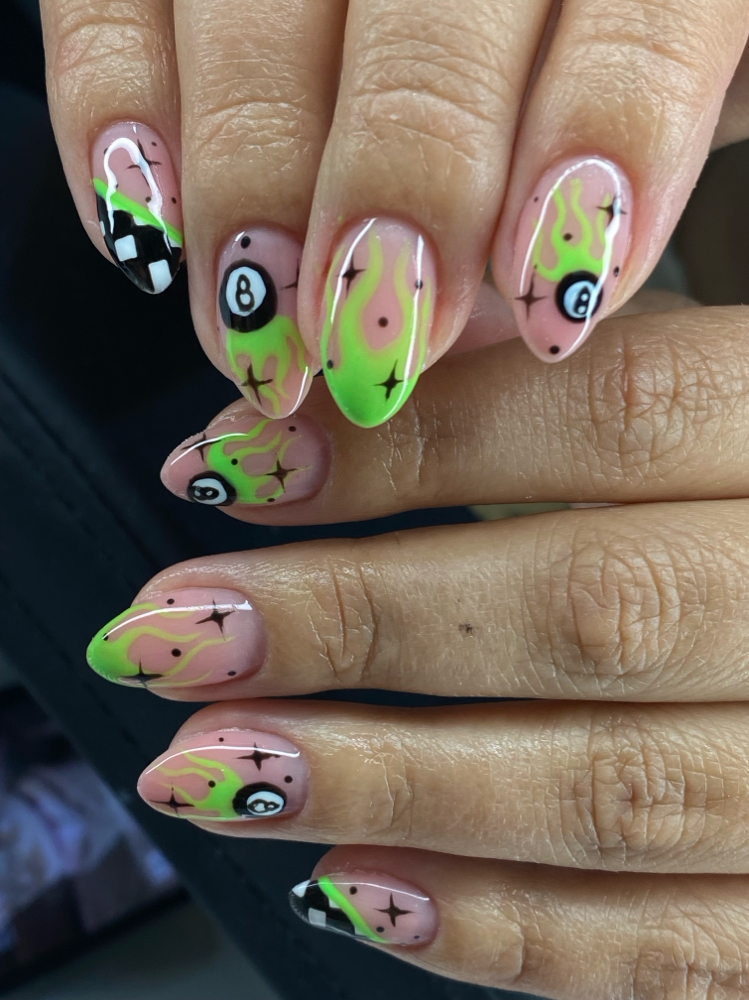 Detailed Nail Art