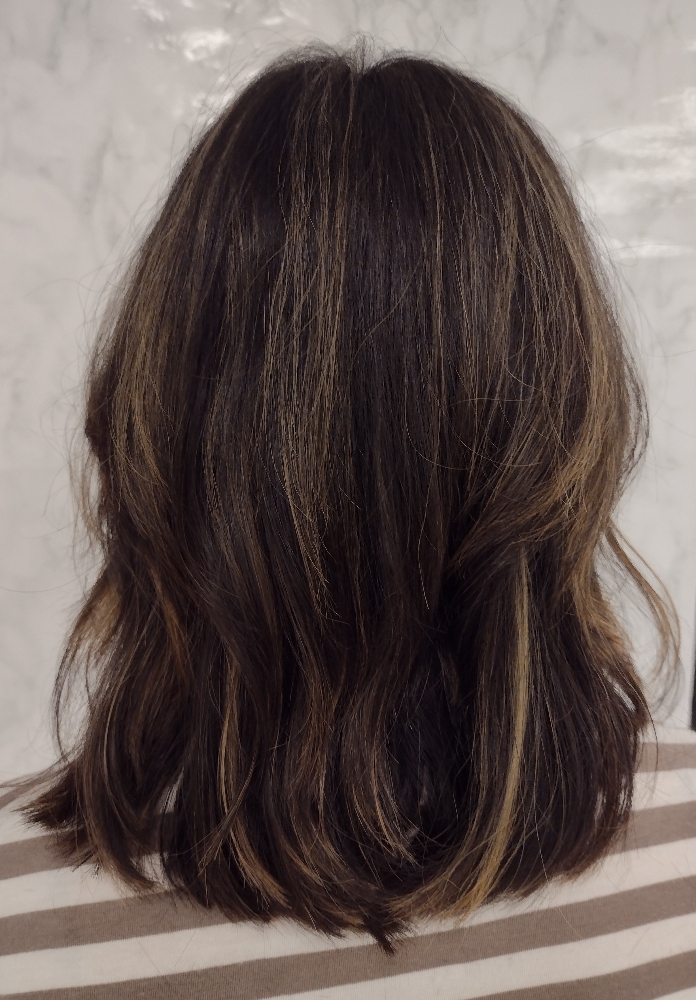 Partial Highlights with Haircut